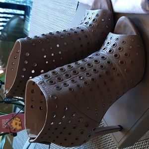 BCBG high heels booties.